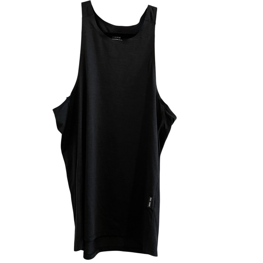 ASRV Black 3D Lite Pro Singlet Tank Athletic Training Large DSG-0595 DSG 0595